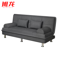 班龙沙发床180*62*78cm深灰色张