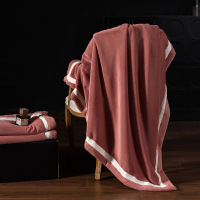 新款400g超厚牛奶绒7A抗静电沙发毯盖毯空调毛毯床上用品