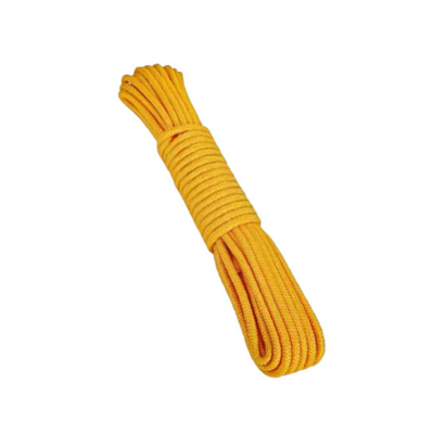 亭松 防护绳黄色尼龙绳 8mm 100米 单位:捆