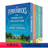 夏天的故事 5册盒装 [正版]夏天的故事 4册盒装 英文原版小说 The Penderwicks 儿童英语桥梁章节书 可