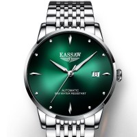 卡梭(KASSAW)手表男自动机械表商务男表时尚设计防水夜光男士手表腕表K857G