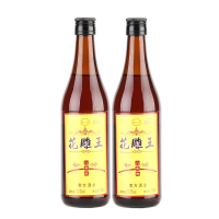 二瓶 苏州黄酒花雕王梦沙仙八年陈黄酒 江南老酒