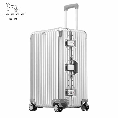 猎豹 全铝镁合金拉杆箱加大容量行李箱30寸LBL-30/个