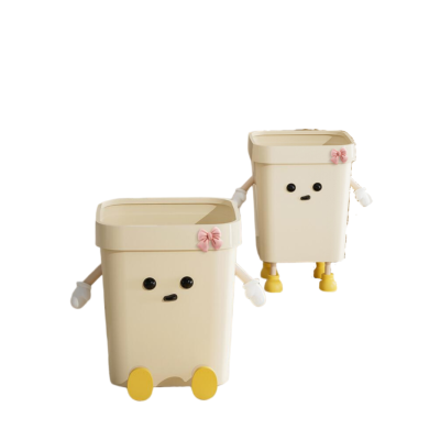 美好佳诗 卡通创意可爱卫生桶 个