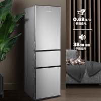新飞195升三门三温家用电冰箱中门独立空间35升软冷冻快速制冷冰箱BCD-195K3AT 195升三门冰箱