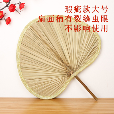 大蒲扇老式扇子夏天舞蹈手工婴儿芭蕉扇竹中国风葵扇儿童古风塑料 大号蒲扇(小瑕疵)一把 [送赠品]