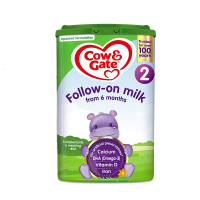 [保税区]英国牛栏原装进口COW&GATE进口奶粉2段6-12个月 800g 新包装