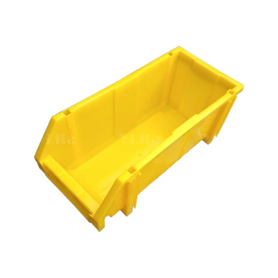 翌嘉YJ4121095 组合式零件盒收纳盒斜口工具盒 黄色 200*450*180