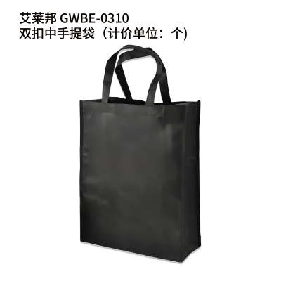 艾莱邦 GWBE-0310 长33.5cm*宽10.5cm*高44cm 双扣中手提袋 文件袋(计价单位:个)