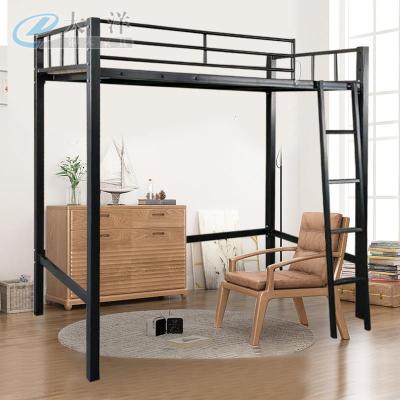 森美人直发简约楼阁半高架床公寓小户型单上层省空间成人铁艺床