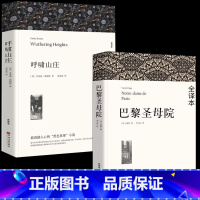全2册 巴黎圣母院+呼啸山庄 [正版]363页完整版 呼啸山庄 艾米莉·勃朗特著 无删减原版原著全译本 中文版原著 初