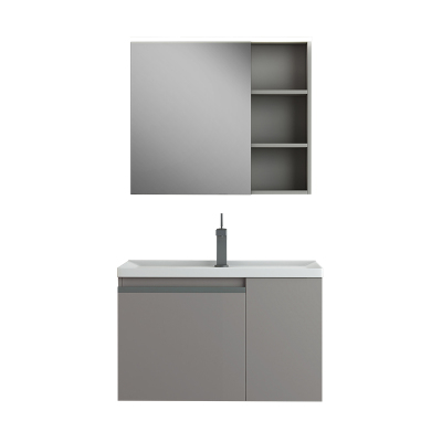 金牌卫浴GOLD 莫兰迪杏 智能镜浴室柜 KA(含安装)RFJZ85228M-08