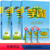 [学霸3本]语文+数学(人教版)+英语(PEP人教版) 四年级下 [正版]2024版小学学霸作业本四年级上下册语文人教版