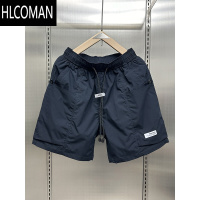 HLCOMAN机能风工装短裤男款夏季冰丝薄款大码中裤宽松美式休闲五分裤子男