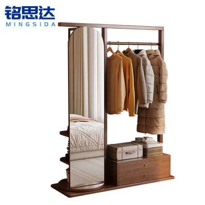 铭思达实木衣帽架