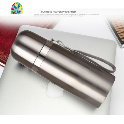 不锈钢真空保温杯批發定制刻字印字便携广告礼品水杯子定做印logo FENGHOU 升级款720毫升蓝色