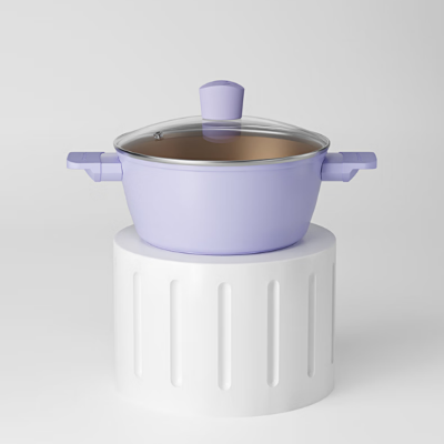 帝伯朗零氟盈月汤锅22cmDBL-YYT01 白色内涂层