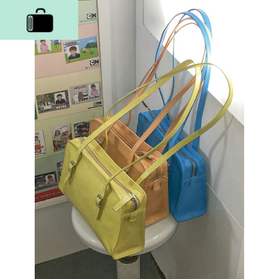 《梦幻》简约复古个性小众长方形腋肩包包女2020新款色手提包NEW LAKE女士单肩包