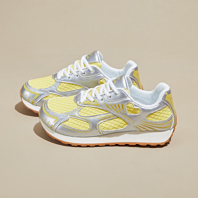 ins韩版新款老爹鞋女秋季学生跑步运动厚底增高休闲鞋