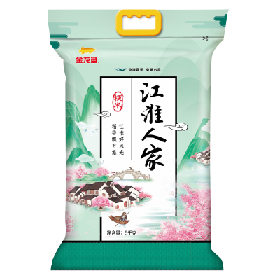 金龙鱼 大米江淮大米5kg一级粳米 10斤