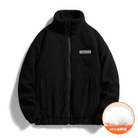 秋冬季羽绒服80%白鸭绒保暖情侣羽绒羊羔绒外套立领宽松百搭外套