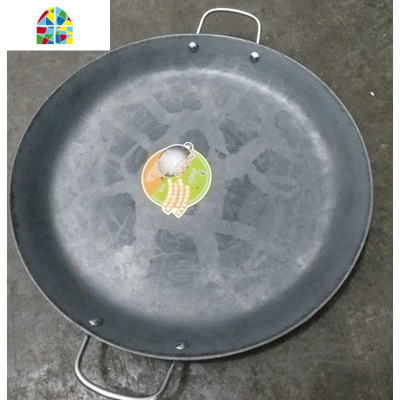 新贵州烙锅的锅凹底平底生铁铸铁炸土豆加厚罗锅家用商用电磁炉新 FENGHOU 直径32CM平底有涂层2-3人煎锅