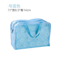 家柏饰(CORATED)碎花透明洗浴包旅行防水收纳袋男女士出差旅游洗漱包多功能化妆包