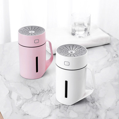 林檎加湿器 迷你小型家用卧室婴儿孕妇办公室家用夜灯桌面车载空调房空气加湿补水静音USB便携式送女朋友老婆生日礼物送女朋友