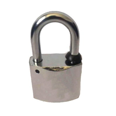 电帮务 锌合金30mm 30mm锁体*25mm梁 钥匙通开挂锁 (计价单位:个) 银色