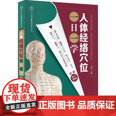 正版新书 人体经络穴位一日一学 查炜 江苏凤凰科学技术出版社