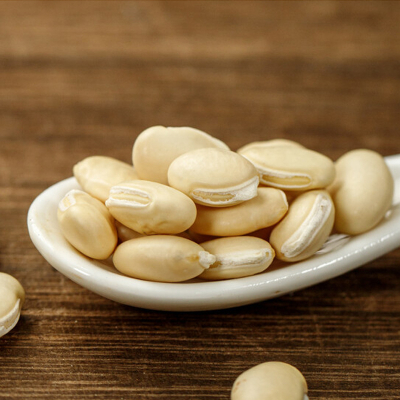 白扁豆中药材250克农家正宗炒熟药用煮粥老品种炒白扁豆