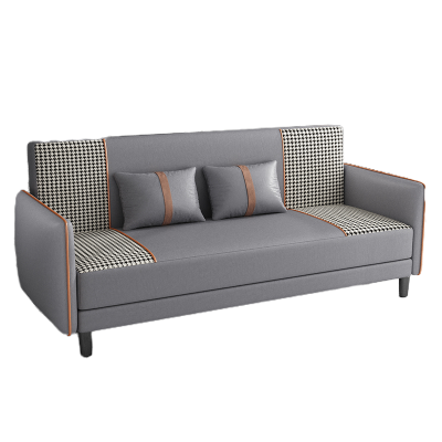 易企采 沙发床三人位1620*850*650mm 两用折叠客厅小户型科技布现代简约多功能网红款布艺