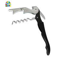 不锈钢红酒葡萄酒来开瓶器多功能便携海马刀酒刀启瓶器啤酒起子 FENGHOU 直杆开瓶器