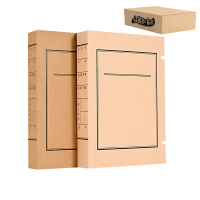 植巾 DAH150 700克 无酸纸 310mm*220mm 文书档案盒 100.00 个/箱(计价单位:箱)棕黄色