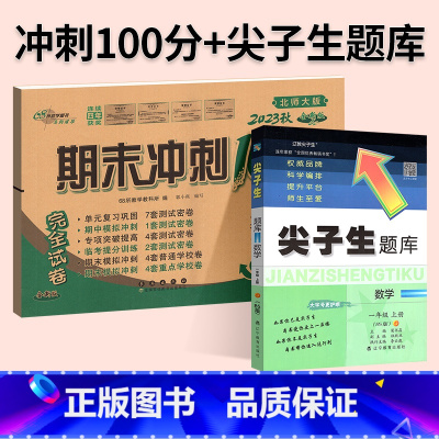 [尖题+期末冲刺100分]数学2本◆北师版 六年级上 [正版]2024春尖子生题库二三年级四五年级六一年级上下册数学语文