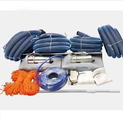 康尼沃特泳池手动吸污机池底水下吸尘器泳池景观池鱼池清洗清洁机器人