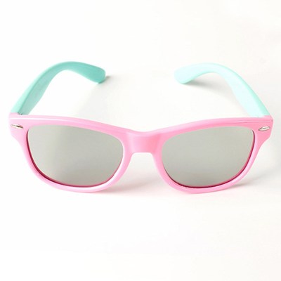 软款儿童3d眼镜电影院专用三d眼睛reald家用偏光式通用家庭投影仪 粉色适合3-15岁