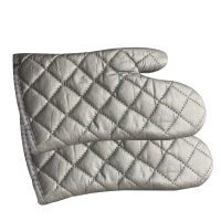 烘焙隔热手套烘焙防烫手套耐高温烤箱劳保用 烘焙手套 耐高温防烫手套 29cm*15cm 双