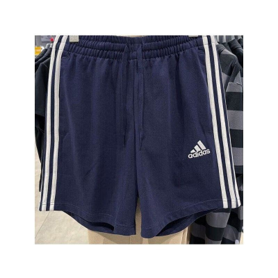 阿迪达斯 短裤男裤新款运动针织裤透气宽松休闲五分裤GK9989 D