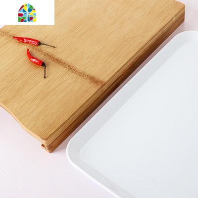 家用和面板菜板超大案板实木粘板面板擀面垫子切菜板切菜砧板 FENGHOU 整竹抽盘板38*26[无赠品]