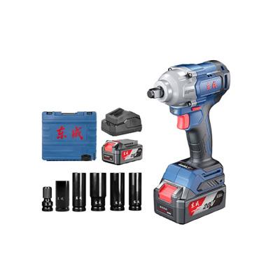 东成 电动扳手 原装大扭力汽修充电电板手无刷锂电池冲击大功率风炮 DCPB488(E型) 4.0双电