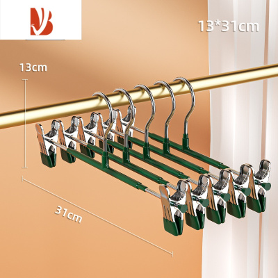 三维工匠夹子裤夹衣架裤子专用器家用防滑jk挂衣不锈钢裙夹晾晒