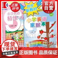 小学英语家默本上海版二年级上册 新教材2年级第一学期英语教辅字母单词短语听默背默上海教育出版社配套义务教育教科书五四学制