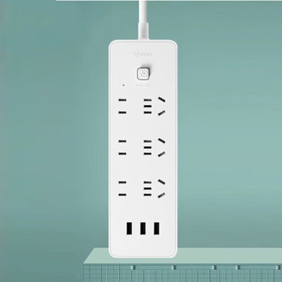 公牛 USB智能插座6位3位1控插座插线板3米 UUB126//个