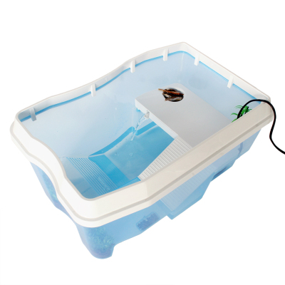 造景盒乌龟缸养饲养带晒台鱼缸盆专用缸巴西别墅宠物龟箱家用大型