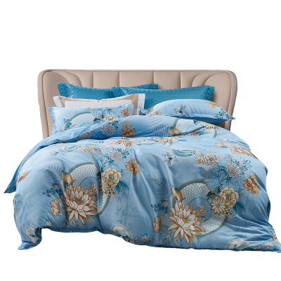 富安娜(FUANNA)磨毛四件套- 碧波微漾203*229cm