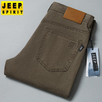 JEEP SPIRIT新款2025秋冬专版中厚春秋款天丝休闲裤男裤子