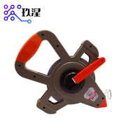 玖涅 架式卷尺 尼龙包胶钢架尺 30m 把