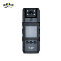 强泰P5摄像录音笔180度镜头旋转 高清胸前佩戴摄像机一键录像录音128GB