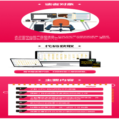 [M]x64汇编语言:从新手到AVX专家-9787302595465